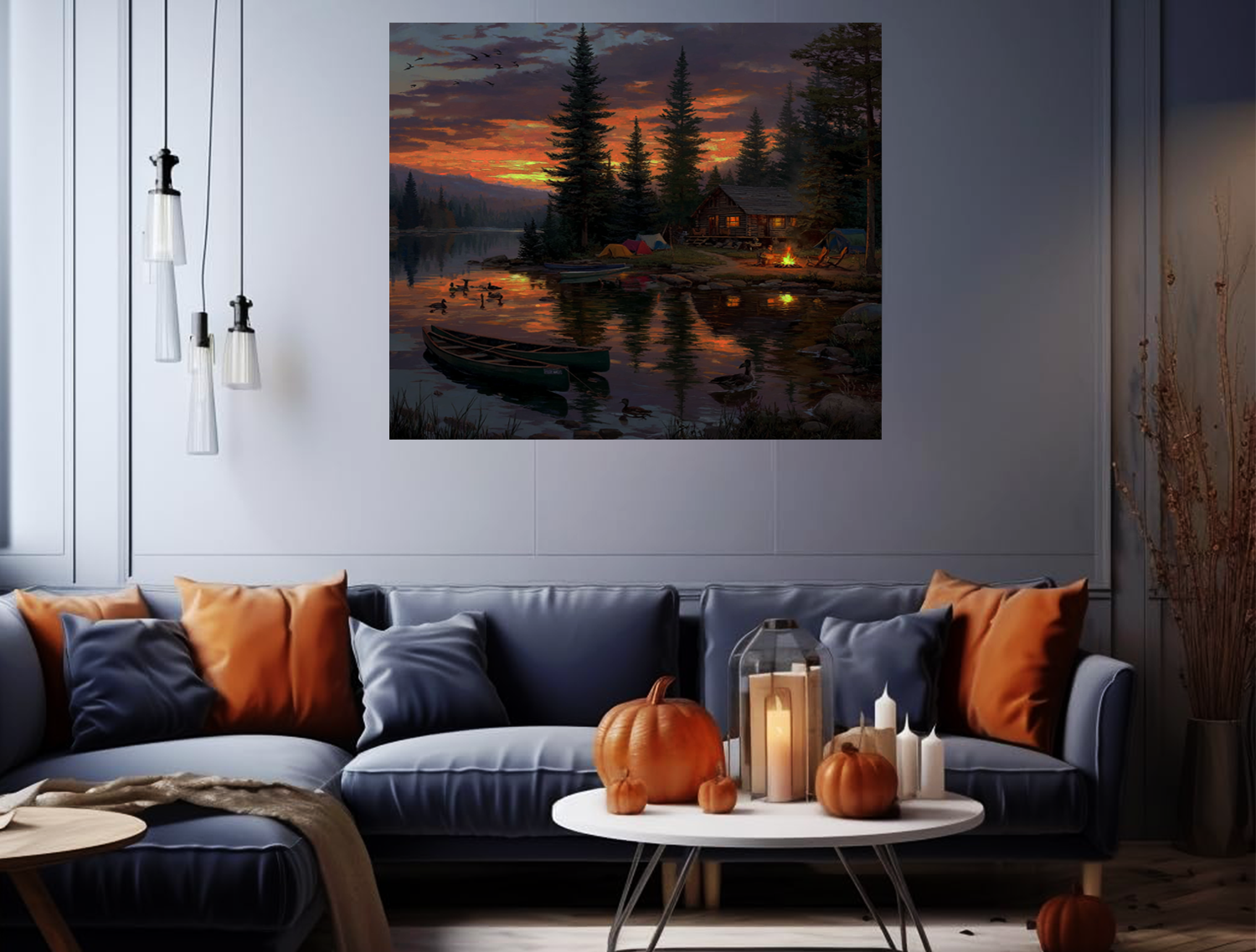 Light up Puzzle – Canoe Lake (1000-Piece)