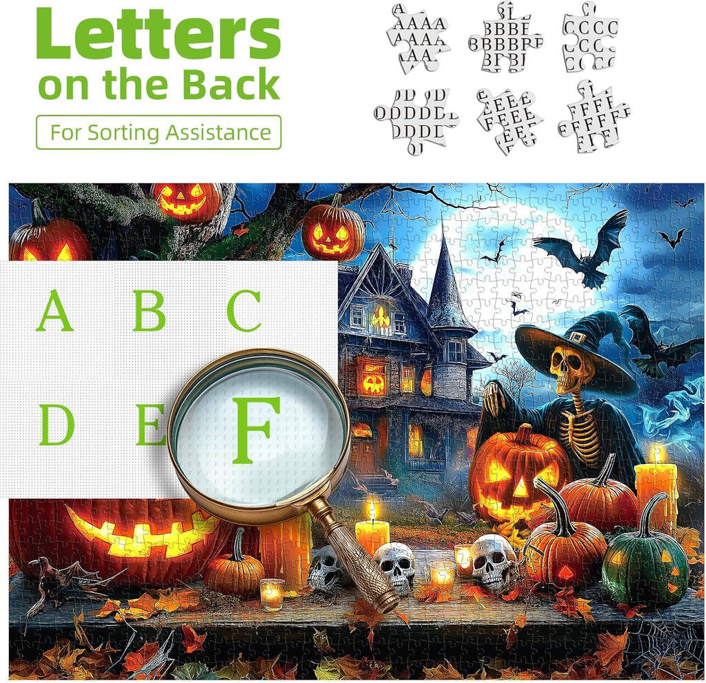 Pumpkin Castle Cartoon Architecture 1000 pcs