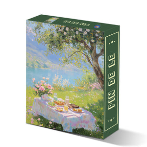 1000pcs Lunch puzzle under the snowy mountains