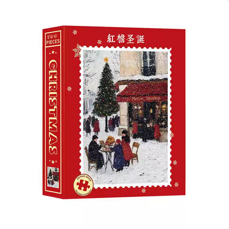 500pcs Christmas Snow Puzzle