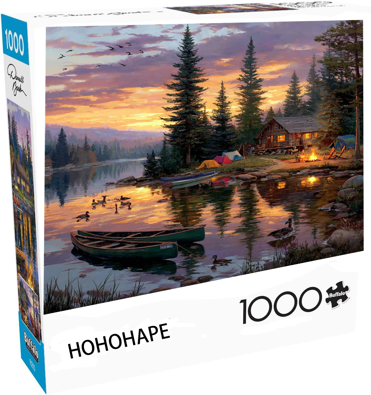 Light up Puzzle – Canoe Lake (1000-Piece)