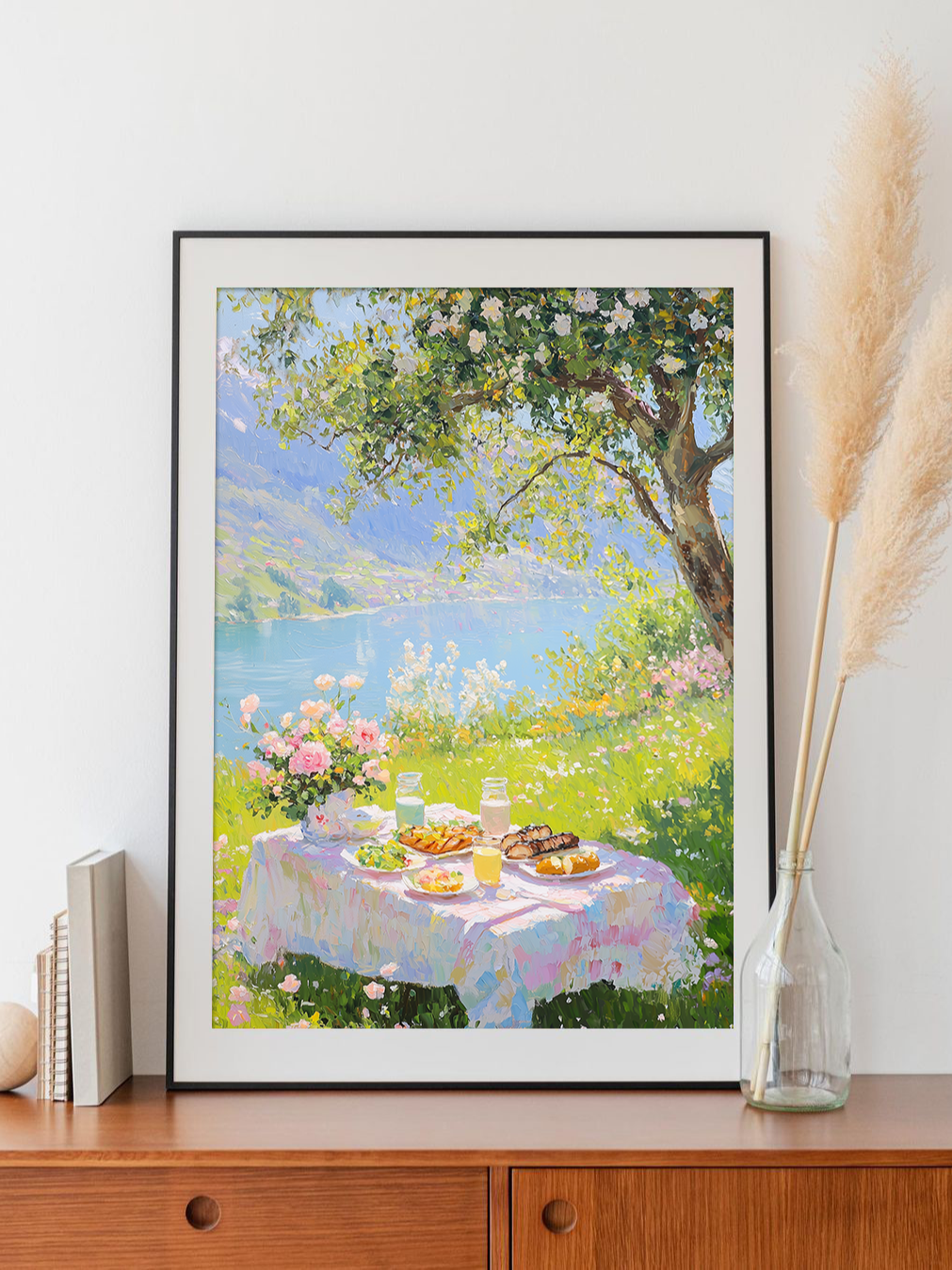 1000pcs Lunch puzzle under the snowy mountains